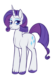 Size: 600x808 | Tagged: safe, artist:lulubell, rarity, g4, female, simple background, solo, transparent background