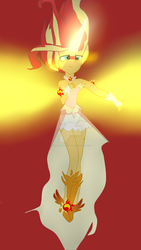 Size: 1024x1820 | Tagged: safe, artist:therandommlpfanatic, sunset shimmer, equestria girls, g4, my little pony equestria girls: friendship games, daydream shimmer, female, solo, watermark