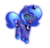 Size: 1024x992 | Tagged: safe, artist:deizunei, princess luna, alicorn, pony, g4, female, filly, no nose, solo, woona