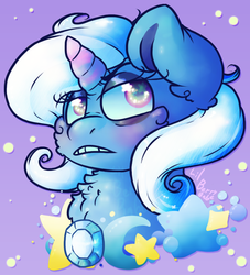 Size: 720x792 | Tagged: safe, artist:unclecucky, trixie, pony, unicorn, g4, female, grimace, mare, solo