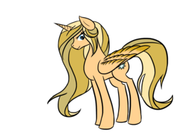 Size: 2250x1688 | Tagged: safe, artist:sugarlove1999, oc, oc only, oc:melinda, alicorn, pony, alicorn oc, redraw, solo