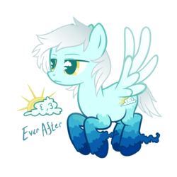 Size: 1500x1500 | Tagged: safe, artist:peach-tea-adopts, oc, oc only, oc:ever after, pegasus, pony, solo