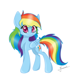 Size: 1413x1398 | Tagged: safe, artist:ebenou, rainbow dash, g4, female, simple background, solo, transparent background