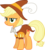 Size: 7447x8294 | Tagged: safe, artist:tim015, applejack, smart cookie, g4, hearth's warming eve (episode), .ai available, absurd resolution, female, simple background, solo, transparent background, vector