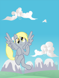Size: 6254x8338 | Tagged: safe, artist:jessy, artist:tim015, derpy hooves, pegasus, pony, g4, absurd resolution, female, mare, solo