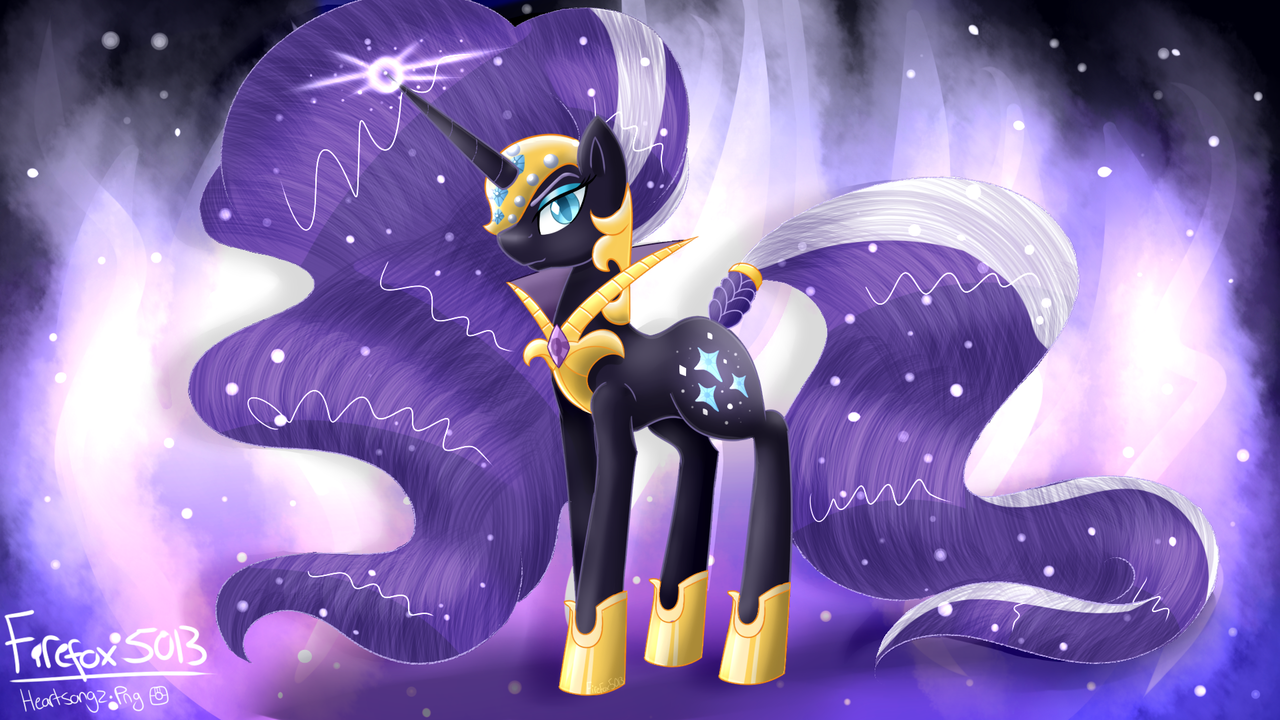 1082831 - safe, artist:mlp-firefox5013, nightmare rarity, g4, female,  magic, regalia, solo - Derpibooru