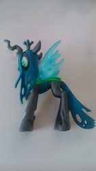 Size: 1746x3104 | Tagged: safe, queen chrysalis, g4, funko, funko mystery minis, irl, photo, solo, toy