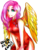 Size: 1200x1600 | Tagged: safe, artist:monochromacat, fluttershy, human, g4, cheongsam, chinese new year, clothes, female, heart eyes, humanized, solo, wingding eyes, winged humanization