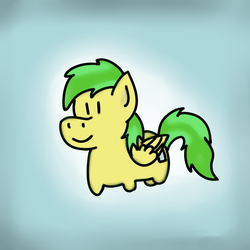 Size: 1024x1024 | Tagged: safe, artist:heartpallete, pony, smolpone, solo