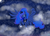 Size: 3507x2550 | Tagged: safe, artist:xiroch, princess luna, g4, cloud, female, high res, night, solo