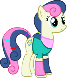 Size: 3510x3851 | Tagged: safe, artist:mumafiedmustangs, bon bon, sweetie drops, earth pony, pony, g4, female, mare, rave, simple background, solo, transparent background, vector