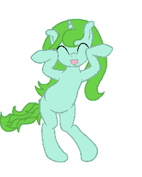 Size: 600x750 | Tagged: safe, artist:sketchydesign78, edit, oc, oc only, oc:sketchy design, pony, animated, base used, bipedal, caramelldansen, cute, dancing, loop, redo, revised, simple background, solo, white background