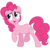 Size: 1280x1280 | Tagged: safe, artist:reginault, pinkie pie, earth pony, pony, g4, .svg available, female, raised leg, simple background, solo, transparent background, vector