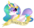 Size: 1280x1080 | Tagged: safe, artist:xqhostly, princess celestia, g4, banner, female, solo