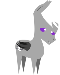 Size: 560x708 | Tagged: safe, artist:symphonydawn3, oc, oc only, oc:moonstorm eclipse, bat pony, pony, cute, pointy ponies, simple background, smiling, solo, transparent background, vector, white hair