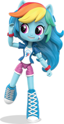 Size: 179x346 | Tagged: safe, rainbow dash, equestria girls, g4, official, doll, equestria girls minis, female, solo, toy