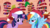 Size: 1518x856 | Tagged: safe, artist:mintbronycrunch, rainbow dash, twilight sparkle, pegasus, pony, unicorn, g4, blushing, christmas, duo, female, golden oaks library, holly, holly mistaken for mistletoe, lesbian, library, ship:twidash, shipping, spread wings, unicorn twilight, wings