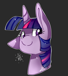 Size: 729x813 | Tagged: safe, artist:darkreimbow97, twilight sparkle, g4, female, portrait, solo