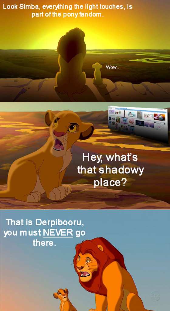 #1083961 - safe, derpibooru, dialogue, meme, meta, the lion king ...