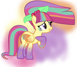 Size: 1500x1300 | Tagged: safe, artist:berrypunchrules, sour sweet, pegasus, pony, equestria girls, g4, my little pony equestria girls: friendship games, equestria girls ponified, female, ponified, rainbow power, rainbow power-ified, simple background, solo, transparent background