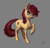 Size: 1276x1237 | Tagged: safe, artist:rindi, roseluck, earth pony, pony, g4, female, mare, smiling, solo