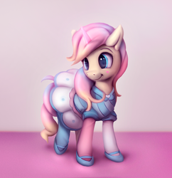 Size: 600x620 | Tagged: safe, artist:rodrigues404, oc, oc only, pony, unicorn, clothes, dress, female, mare, solo