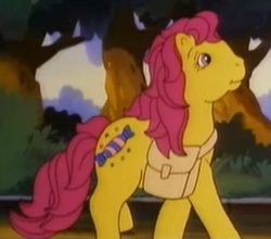 Size: 507x446 | Tagged: safe, screencap, bon bon (g1), earth pony, pony, g1, my little pony tales, female, solo