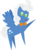 Size: 685x948 | Tagged: safe, artist:pacificgreen, fluffy clouds, g4, chibi, looking at you, pointy ponies, solo