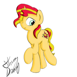 Size: 8000x8000 | Tagged: artist needed, safe, sunset shimmer, pony, unicorn, g4, absurd resolution, female, solo