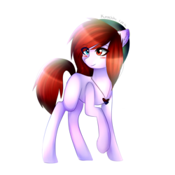 Size: 3600x3600 | Tagged: safe, artist:kurochhi, oc, oc only, blank flank, heterochromia, high res, solo
