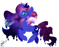 Size: 1700x1369 | Tagged: dead source, safe, artist:php92, princess luna, alicorn, pony, g4, female, simple background, solo, transparent background