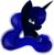 Size: 1596x1634 | Tagged: safe, artist:bubble-toes14, princess luna, g4, female, solo