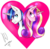 Size: 1727x1687 | Tagged: safe, artist:drawcraft123, princess cadance, shining armor, g4, heart