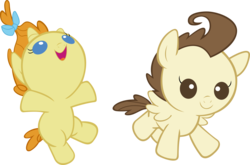 Size: 2250x1488 | Tagged: safe, artist:bluetech, pound cake, pumpkin cake, pegasus, pony, unicorn, g4, season 5, the one where pinkie pie knows, .svg available, baby, baby pony, brother and sister, cake twins, colt, duo, filly, happy, simple background, smiling, transparent background, twins, vector