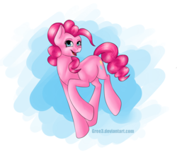Size: 3400x3020 | Tagged: safe, artist:gree3, pinkie pie, g4, female, high res, solo