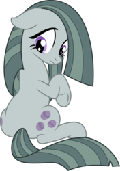 Size: 3844x5465 | Tagged: safe, artist:mewtwo-ex, artist:pencils, marble pie, earth pony, pony, g4, .ai available, female, mare, simple background, solo, transparent background, vector