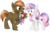 Size: 3300x2103 | Tagged: safe, artist:scarlet-spectrum, button mash, sweetie belle, g4, blushing, bouquet, cutie mark, female, high res, male, older, open mouth, ship:sweetiemash, shipping, simple background, straight, the cmc's cutie marks, transparent background