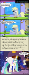 Size: 1529x3976 | Tagged: safe, artist:toxic-mario, derpy hooves, princess celestia, princess luna, pegasus, pony, g4, abuse, comic, derpy hooves is not amused, derpybuse, derpygate, female, food, letter, mare, muffin, offscreen character, sisters, trollestia