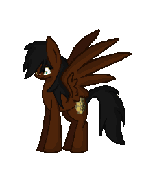 Size: 244x266 | Tagged: safe, artist:flutter-rays, oc, oc only, oc:fossil digger, animated