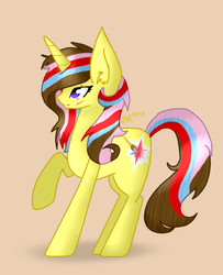 Size: 465x572 | Tagged: safe, artist:flutter-rays, oc, oc only, oc:twilight paint (revamp), scar, serious face