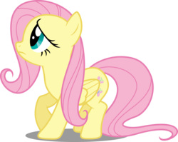 Size: 5000x3981 | Tagged: safe, artist:dashiesparkle, fluttershy, g4, female, simple background, solo, transparent background, vector