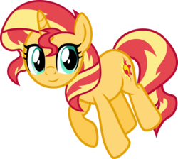 Size: 5822x5216 | Tagged: safe, artist:osipush, sunset shimmer, pony, unicorn, equestria girls, g4, absurd resolution, cute, female, shimmerbetes, simple background, solo, transparent background, vector