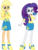 Size: 3950x5186 | Tagged: safe, artist:osipush, applejack, rarity, human, equestria girls, g4, absurd resolution, canterlot high, clothes, crossed arms, duo, freckles, high heels, necktie, phone, school uniform, selfie, simple background, smartphone, smiling, transparent background, uniform, vector, wondercolts