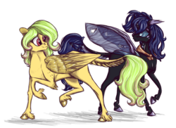 Size: 1100x800 | Tagged: safe, artist:notaguitarfret, oc, oc only, hybrid, pony