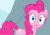 Size: 520x360 | Tagged: safe, screencap, pinkie pie, earth pony, pony, feeling pinkie keen, g4, season 1, animated, cropped, female, frown, gif, looking at you, mare, open mouth, pinkie sense, shaking, solo, vibrating, vibrating like a broken washing machine, wide eyes