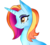 Size: 1024x922 | Tagged: safe, artist:tardisgirlart, sassy saddles, pony, unicorn, g4, female, mare, profile, simple background, solo, transparent background, watermark