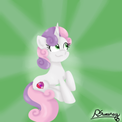 Size: 1024x1024 | Tagged: safe, artist:fennelynthefennekin1, sweetie belle, g4, cutie mark, female, solo, the cmc's cutie marks