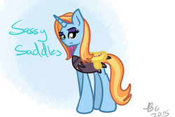 Size: 3000x2000 | Tagged: safe, artist:lynchristina, sassy saddles, g4, female, high res, solo