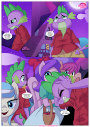 Size: 1200x1696 | Tagged: safe, artist:bbmbbf, spike, anthro, comic:how to discipline your dragon, equestria untamed, g4, comic, older, older spike, palcomix, teenage spike, teenager