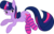 Size: 6000x3841 | Tagged: safe, artist:fromamida, artist:slb94, twilight sparkle, pony, unicorn, g4, absurd resolution, blushing, clothes, female, mare, prone, simple background, smiling, socks, solo, striped socks, sultry pose, transparent background, vector